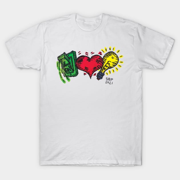 LOVELIGHT T-Shirt by SETH BOND PERRY - SBP ART